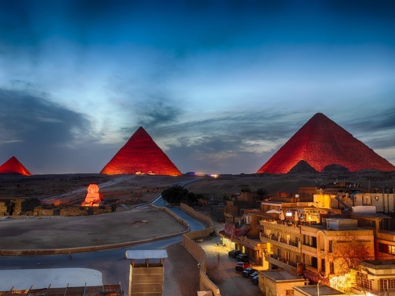 <p>Viaggio in Egitto - Giza, le Piramidi e la Grande Sfinge</p>